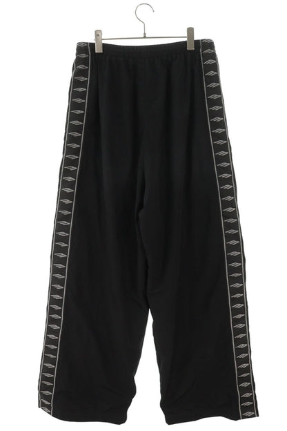 BALENCIAGA Black Tracksuit Pants Cotton Nylon Size 30
