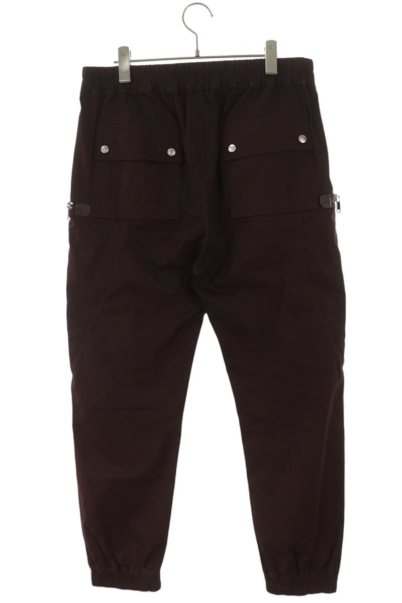 Rick Owens Bauhaus Cargo Pants Bordeaux Size 38