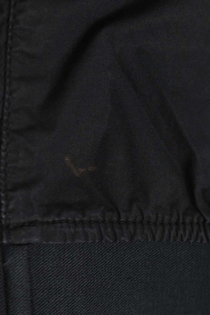 STONEISLAND Logo Patch Cargo Pants Black Size 34