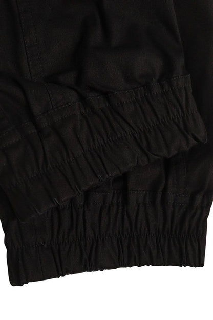 Rick Owens Cotton Blend Button Fly Pants Black Size 34