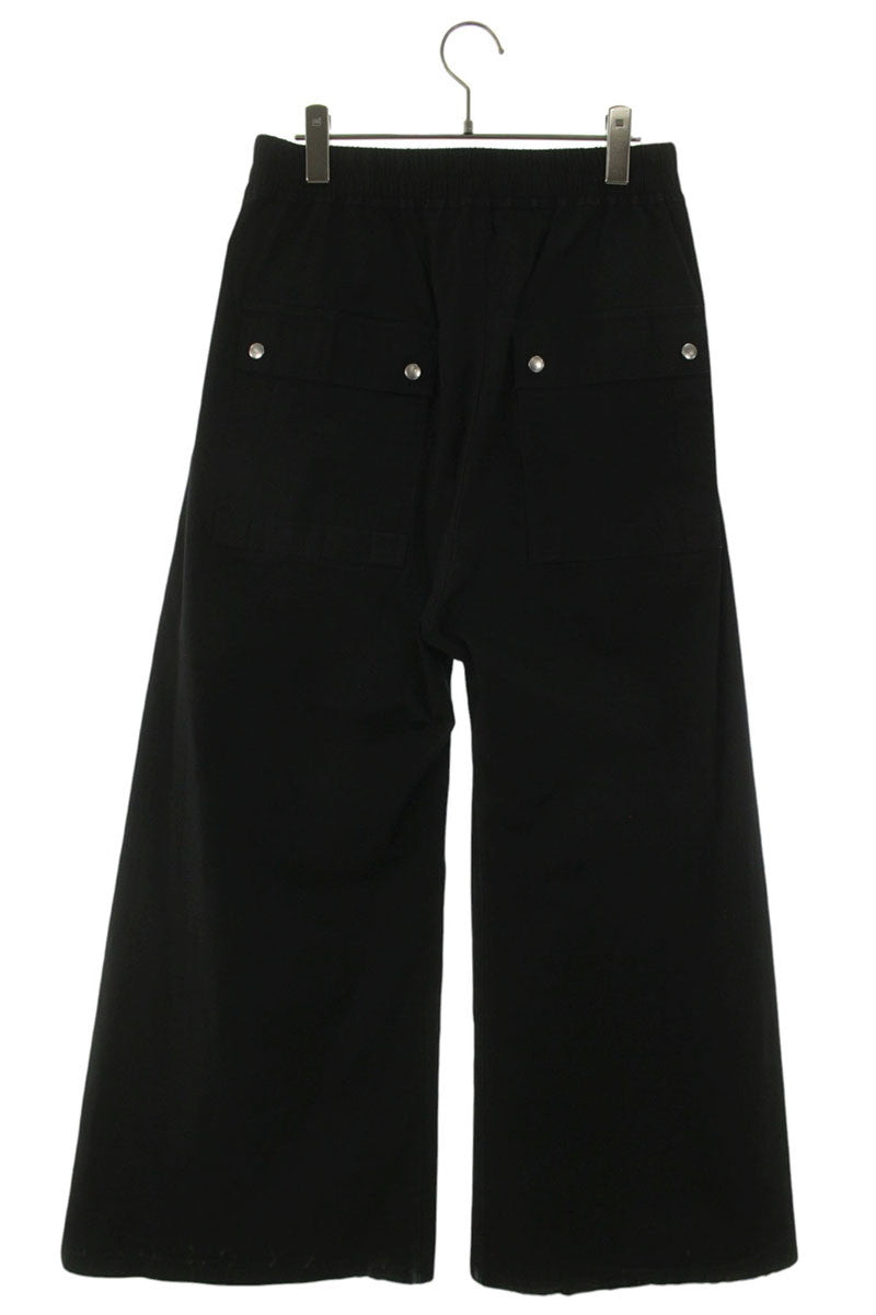 Rick Owens Drawstring Wide Bella Cotton Pants Size 36