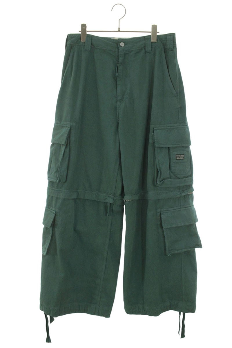 ERL Convertible Cargo Pants Green Size 32
