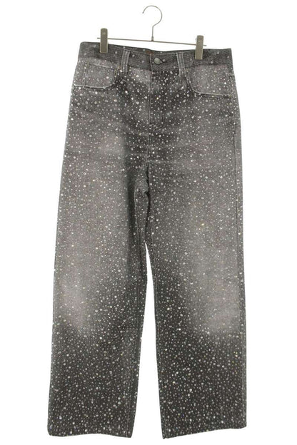 Birth Of Royal Child Stone Embellished Denim Pants Size 32