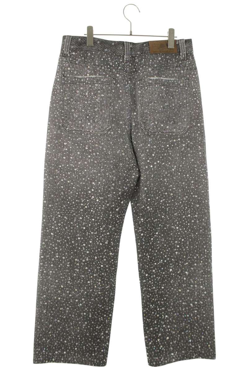 Birth Of Royal Child Stone Embellished Denim Pants Size 32