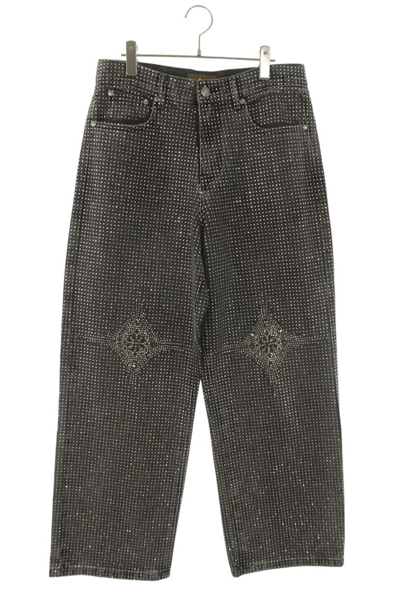 Birth Of Royal Child Stone Embellished Denim Pants Size 30