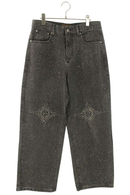 Birth Of Royal Child Stone Embellished Denim Pants Size 30