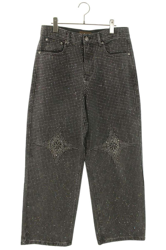 Birth Of Royal Child Stone Embellished Denim Pants Size 30