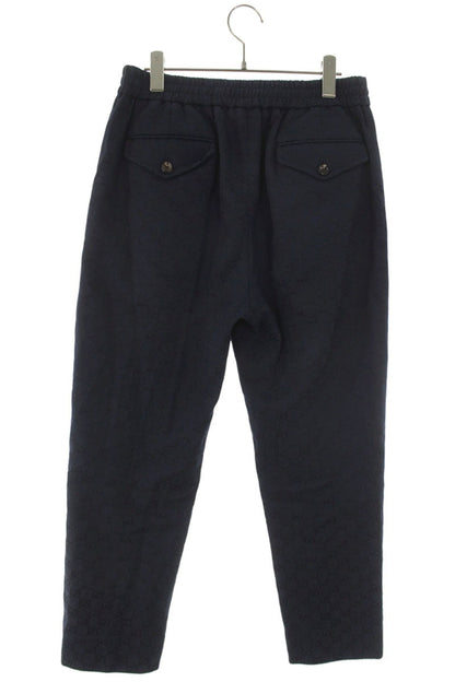 GUCCI GG Canvas Jogging Pants Navy Size 33