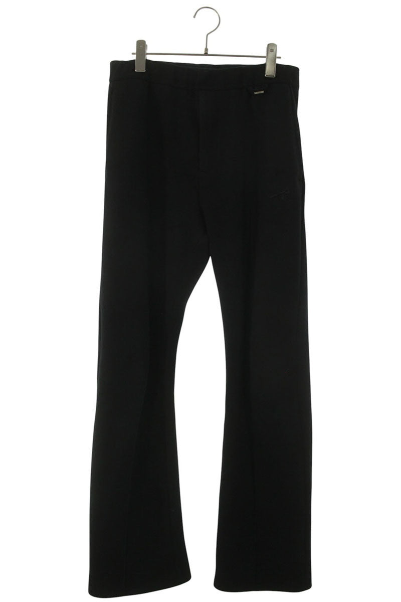 LOUISVUITTON Tailored Cotton Jersey Pants Black Size 38