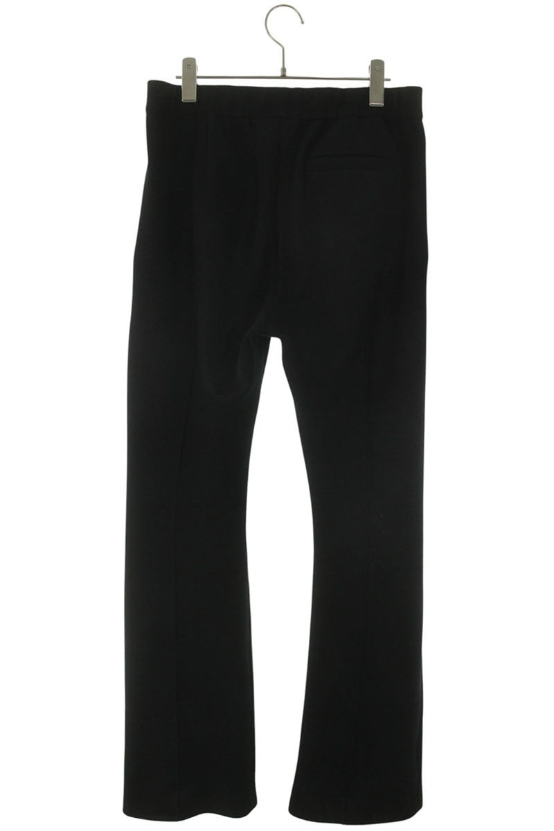 LOUISVUITTON Tailored Cotton Jersey Pants Black Size 38