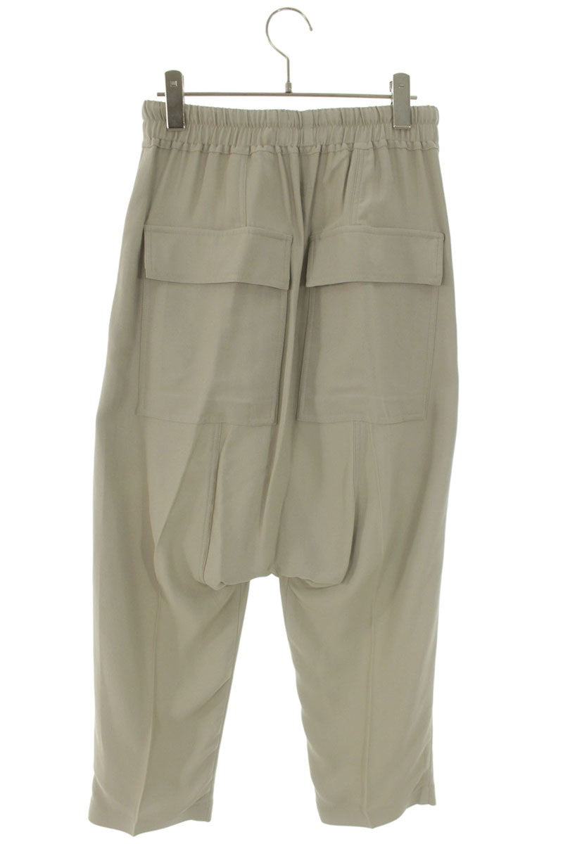 Rick Owens Beige Viscose Sarouel Long Pants Size 32