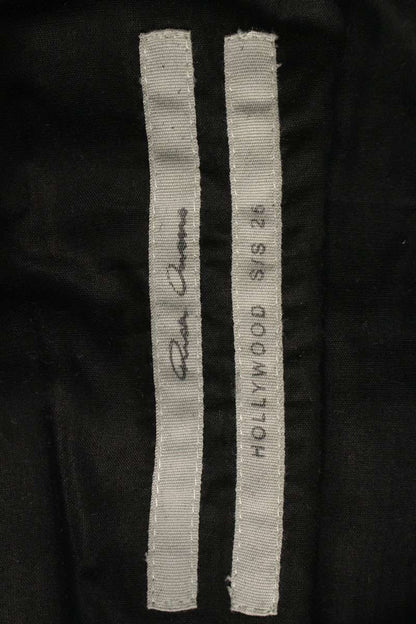 Rick Owens 26SS Lamb Leather Pants Black Size 32