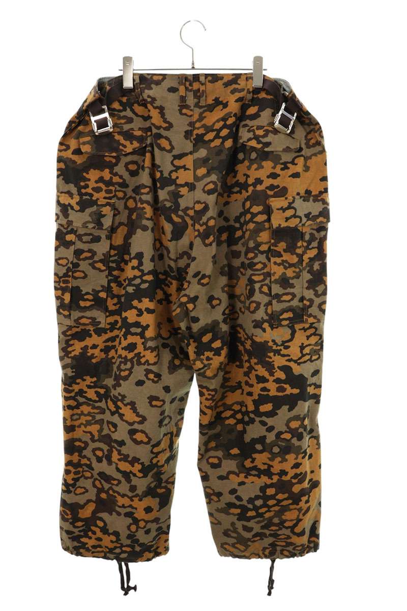 LES SIX THIRD WAY FIELD PANTS Camo Brown Size 32