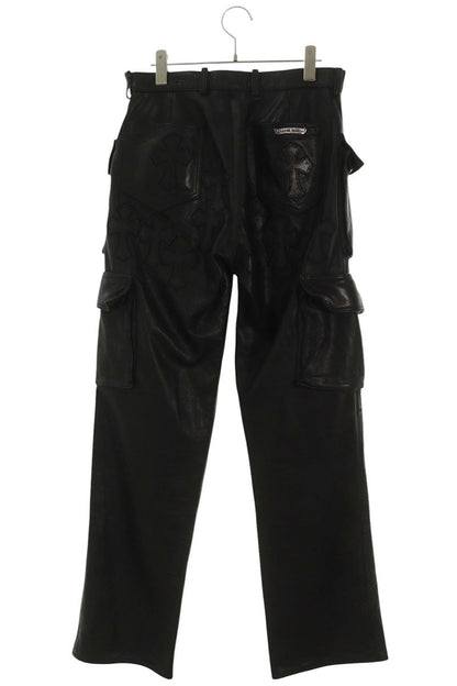 Chrome Hearts Fatigue Leather Pants Button Fly Size 29