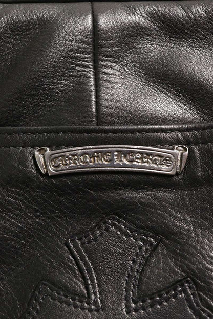 Chrome Hearts Fatigue Leather Pants Button Fly Size 29
