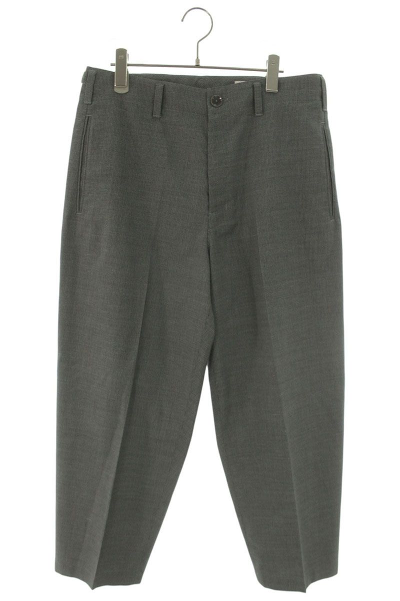 LEMAIRE Tapered Wool Linen Slacks Gray Size 34