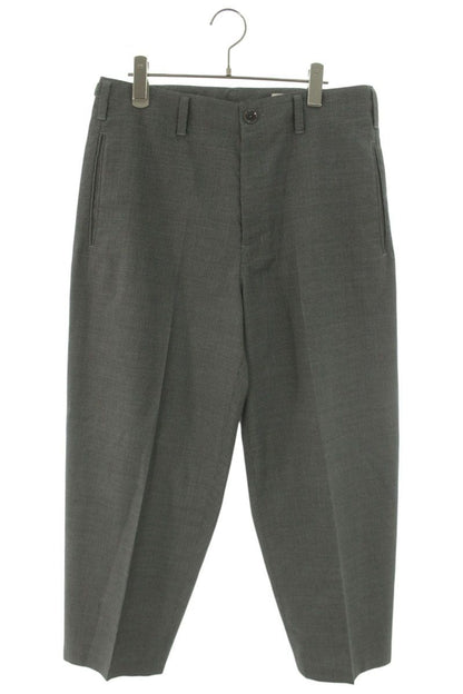 LEMAIRE Tapered Wool Linen Slacks Gray Size 34