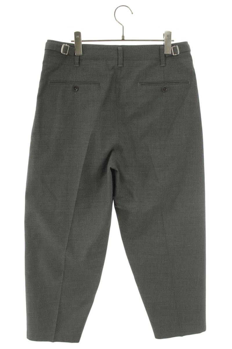 LEMAIRE Tapered Wool Linen Slacks Gray Size 34