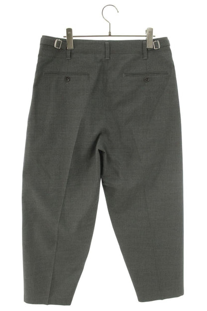 LEMAIRE Tapered Wool Linen Slacks Gray Size 34