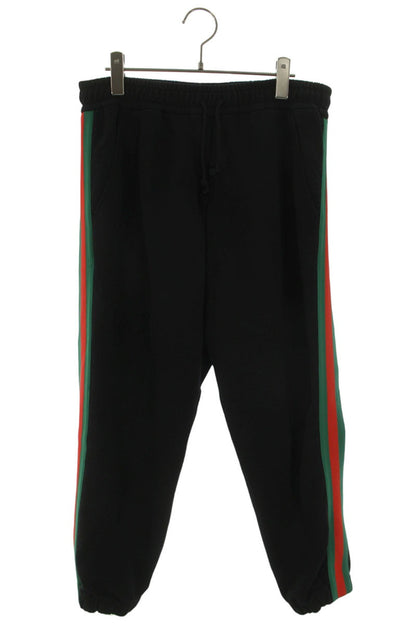GUCCI 21SS x TNF Web Stripe Sweatpants Multi Size 30
