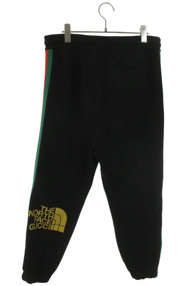 GUCCI 21SS x TNF Web Stripe Sweatpants Multi Size 30