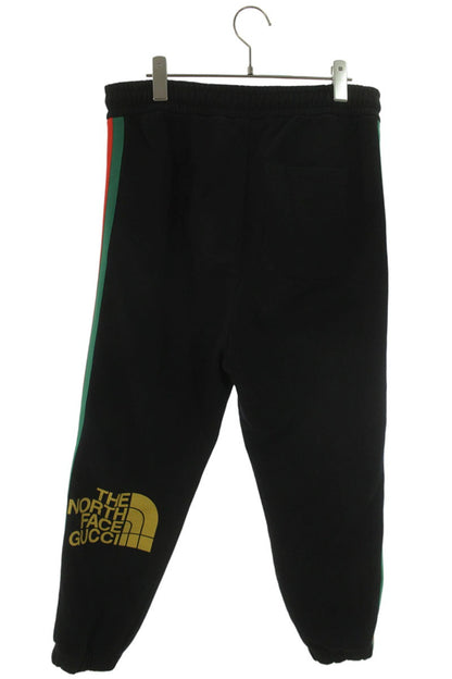 GUCCI 21SS x TNF Web Stripe Sweatpants Multi Size 30
