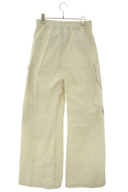 Rick Owens Bella Cargo Trousers White Polyester Size 34