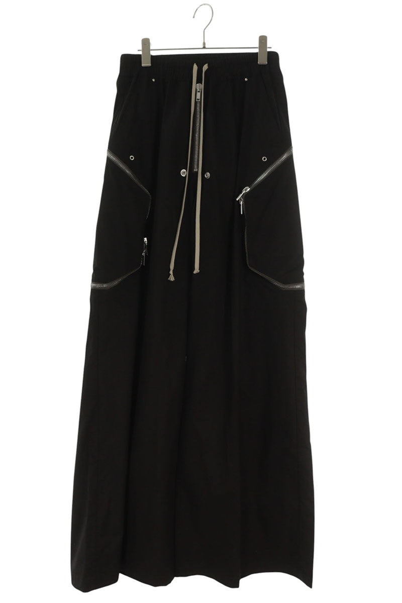 Rick Owens 26SS Haser Bella Trousers Black Cotton Size 33