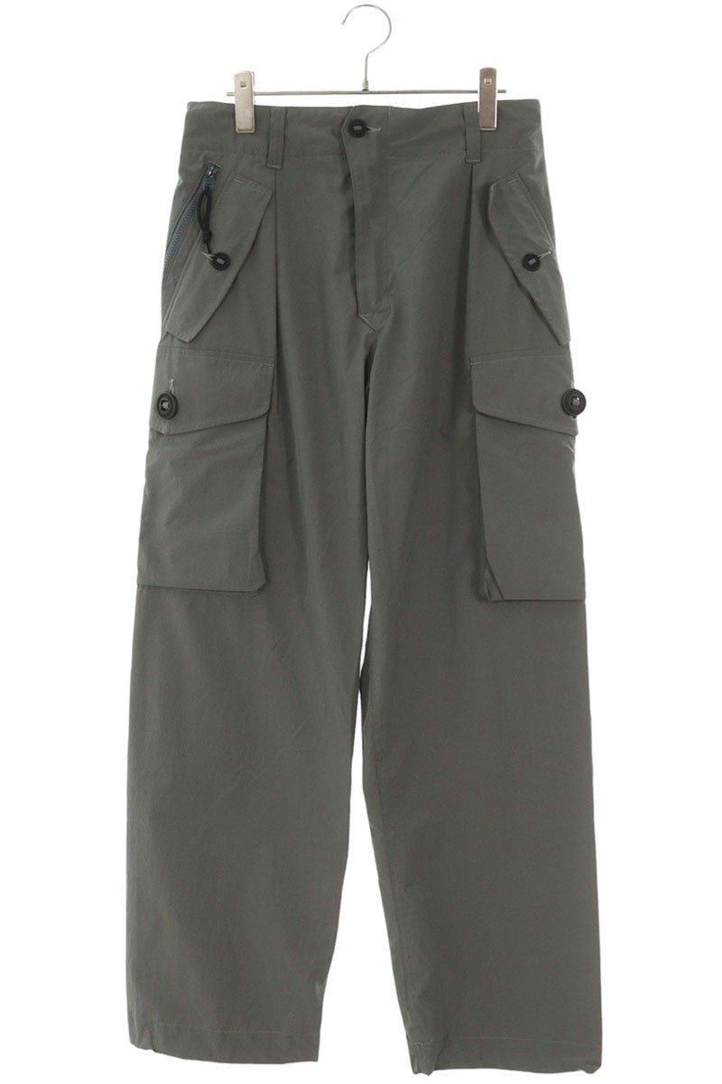 N.HOOLYWOOD 24SS Polyester Cargo Pants Gray Size 38