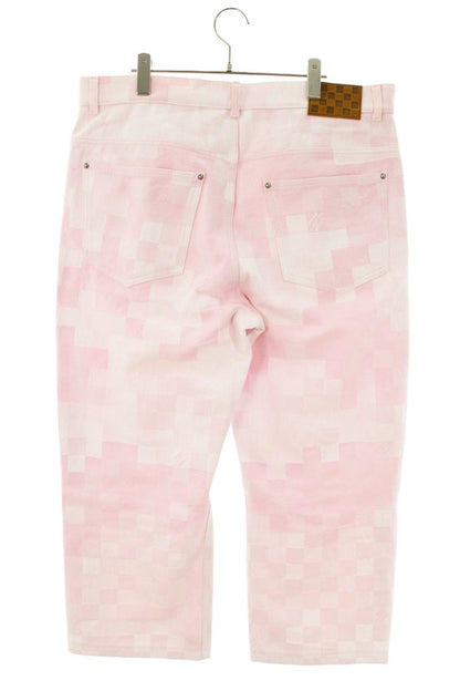 LOUISVUITTON Camo Skate Pants Pink Size 36