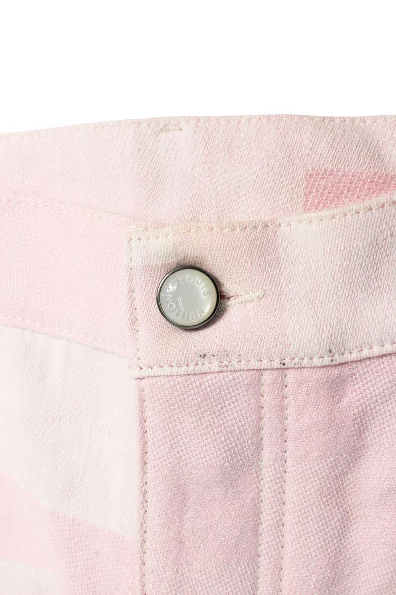 LOUISVUITTON Camo Skate Pants Pink Size 36