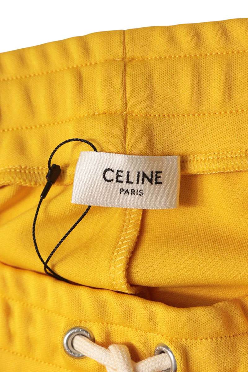 CELINE Logo Print Sideline Snap Track Pants Size 30