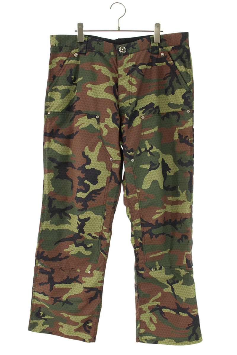 Chrome Hearts Carpenter Double Knee Camo Pants Size 36