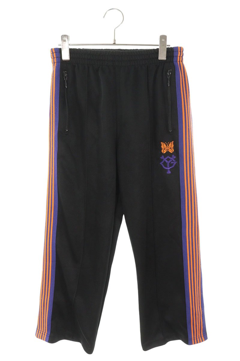 Needles Giants Side Stripe Track Pants Black/Multi Size S
