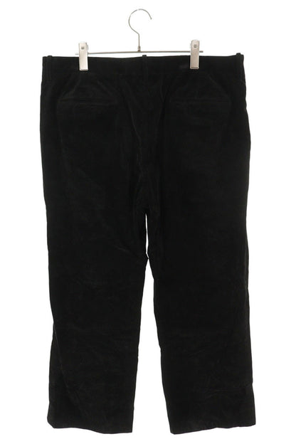 LOUISVUITTON 07AW Corduroy Pants Black Size 46