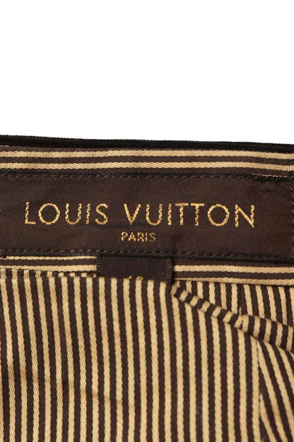 LOUISVUITTON 07AW Corduroy Pants Black Size 46