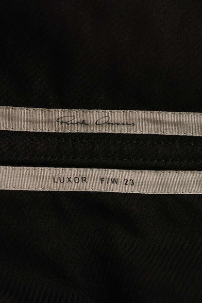 Rick Owens 23AW Corduroy Bela Long Pants Black Size 56
