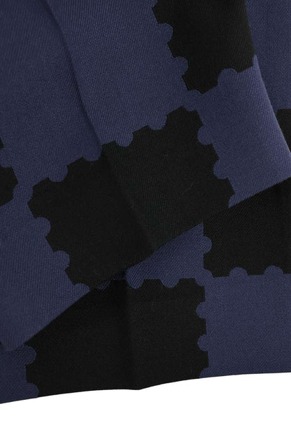 LOUISVUITTON 22SS Damier Wool Slacks Black/Blue Size 48