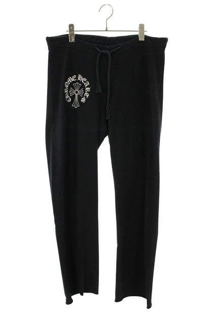 Chrome Hearts T-Bar Logo Print Sweatpants Black Size 30