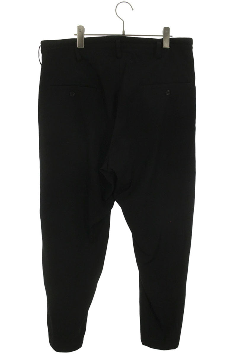 Yohji Yamamoto 24SS Wool Gabardine Long Pants Black Size 2