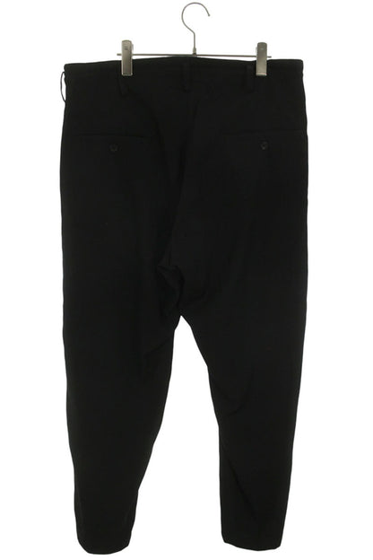 Yohji Yamamoto 24SS Wool Gabardine Long Pants Black Size 2
