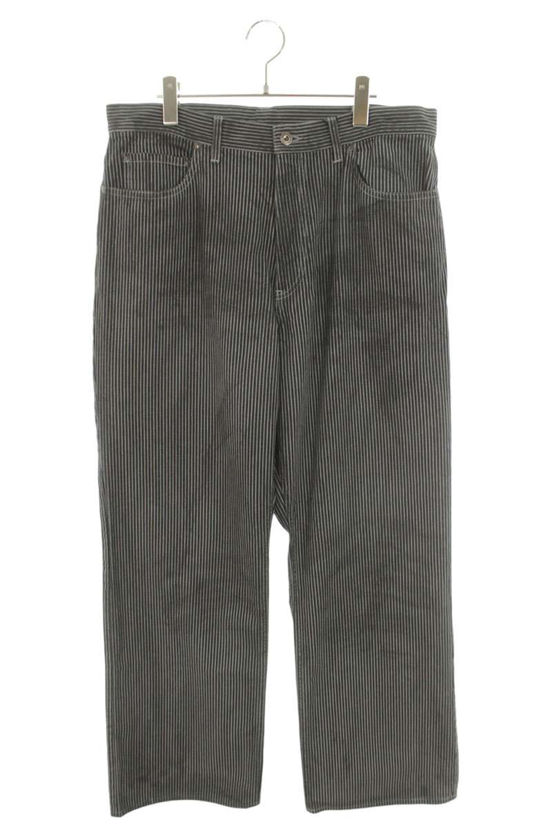 ISAMUKATAYAMA BACKLASH Cotton Hickory Stripe Pants Size 34