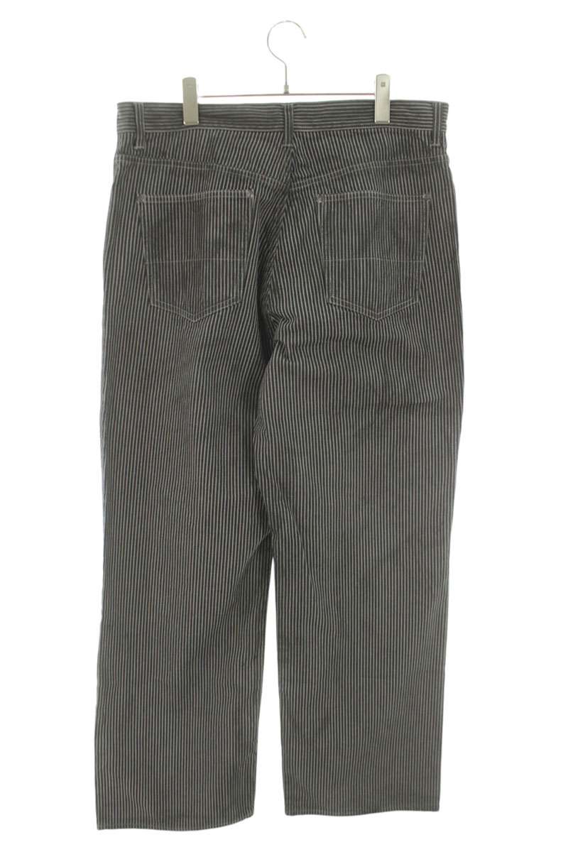 ISAMUKATAYAMA BACKLASH Cotton Hickory Stripe Pants Size 34