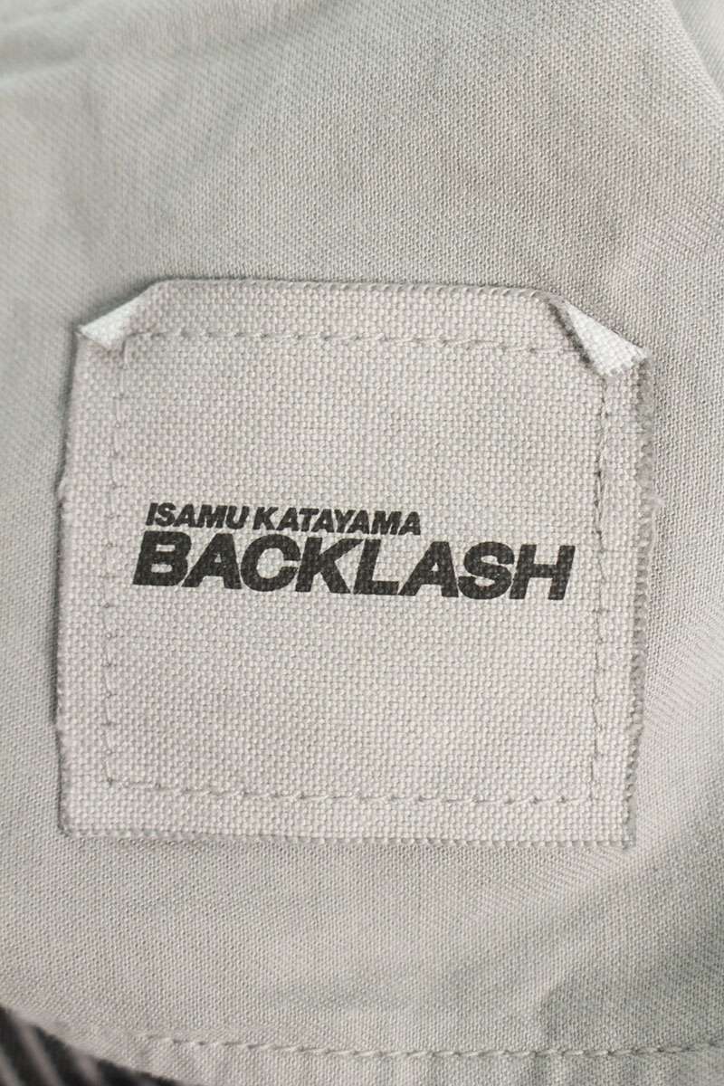 ISAMUKATAYAMA BACKLASH Cotton Hickory Stripe Pants Size 34