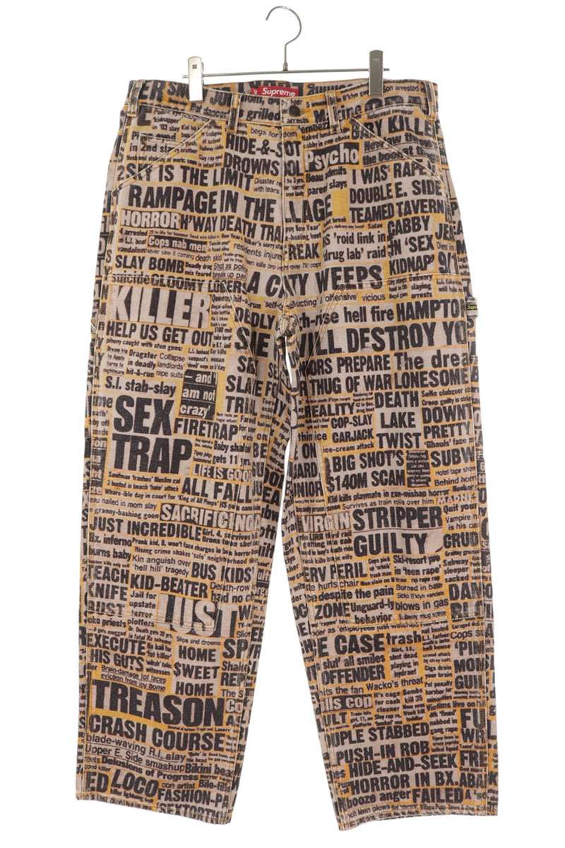 SUPREME 25AW Dash Snow Double Knee Pants Multi Size 34