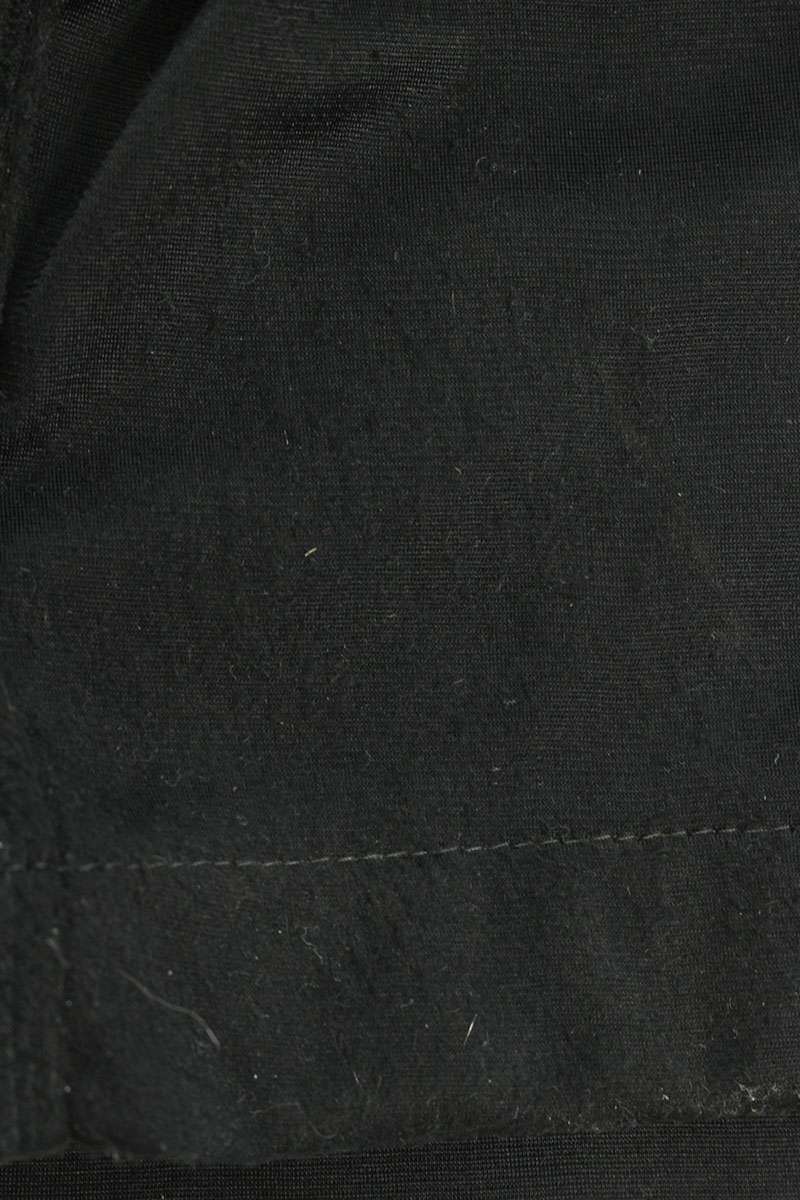 VETEMENTS Logo Print Jersey Pants Black/Blue Size S