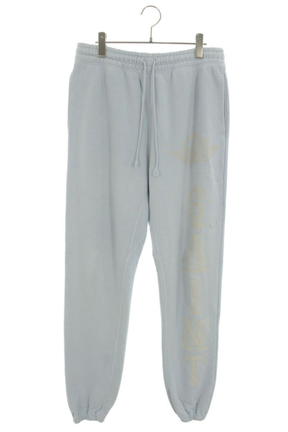 SAINT MICHAEL Angel Logo Sweatpants Light Blue Size S