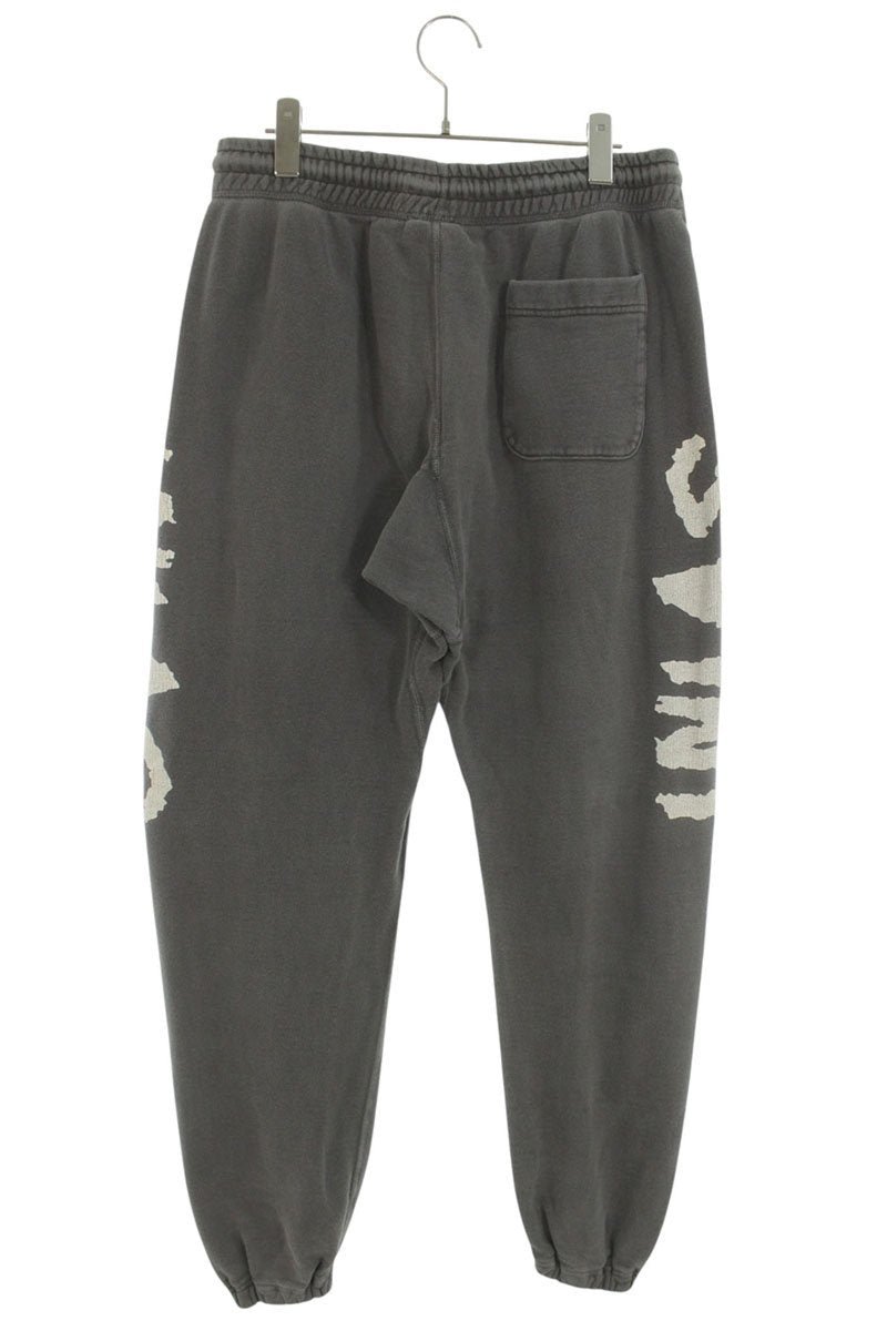 SAINT MICHAEL ORN Bone Print Sweatpants Black/White Size S