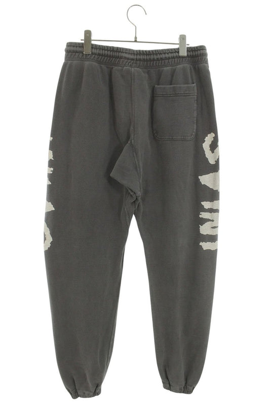SAINT MICHAEL ORN Bone Print Sweatpants Black/White Size S