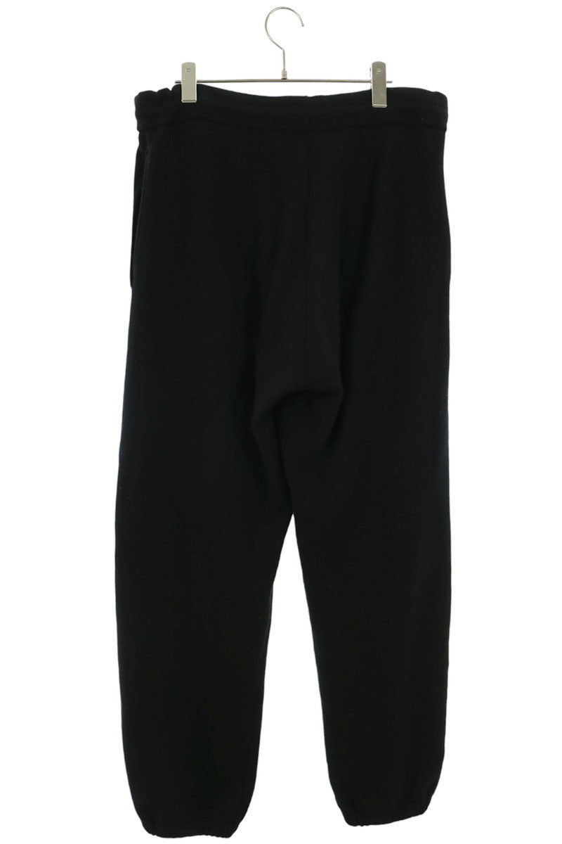 Chrome Hearts Black Logo Embroidered Cashmere Pants Size L